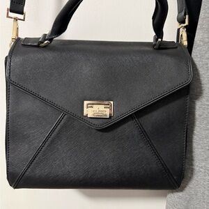 Kate Spade Black leather crossbody/arm bag
